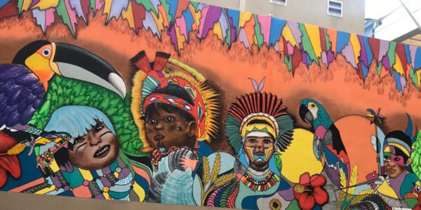 Alpha Square Mall vai inaugurar painel indígena que resgata a história da região