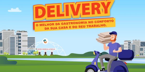 Centro Comercial Alphaville apresenta sua gastronomia delivery
