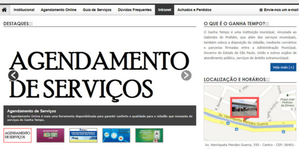 Ganha Tempo de Barueri ganha nova plataforma de agendamento online