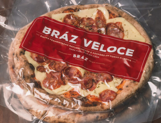 Bráz Veloce  Pizza Tradicional Congelada