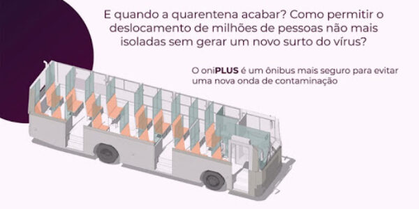 Núcleo São Paulo desenvolve projeto de ônibus que evita transmissão de Covid-19