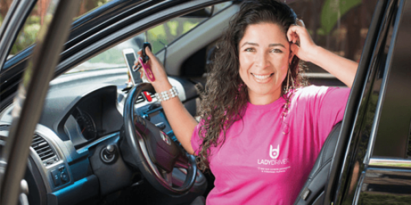 Aplicativo de transporte com motoristas mulheres chega a Barueri