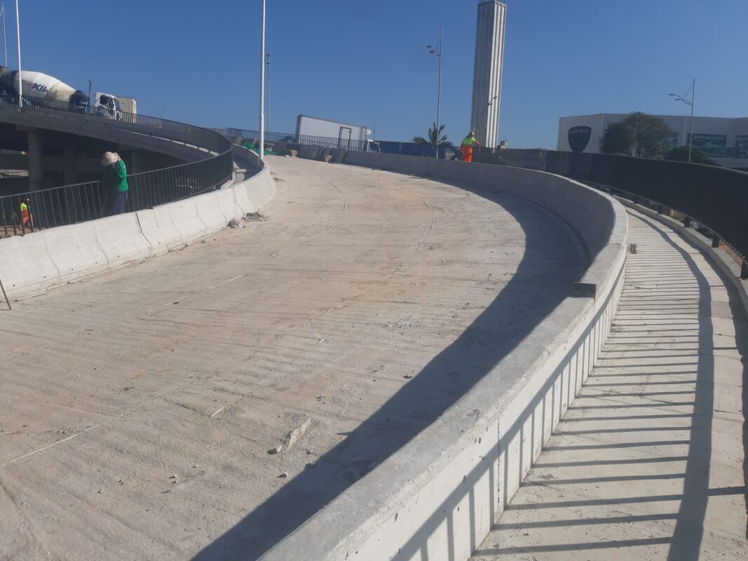 Alça da ponte Akira Hashimoto vai facilitar acesso à Via Parque em Alphaville