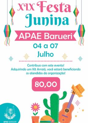 Apae Barueri faz campanha para realização da sua festa junina; saiba como participar