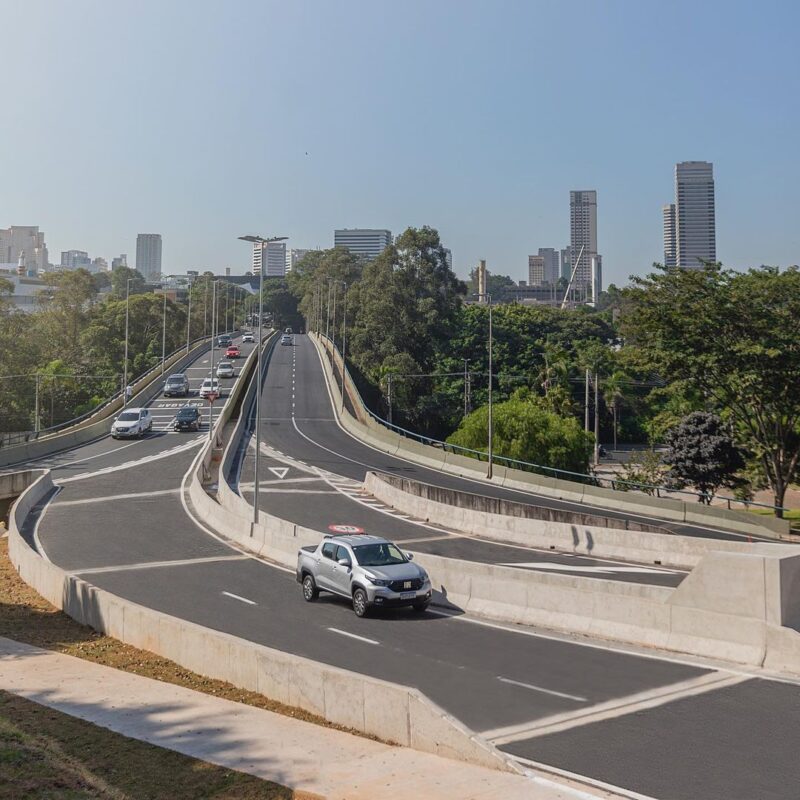 Via que liga Av. Mario Sadanori Doi com Alphaville é liberada