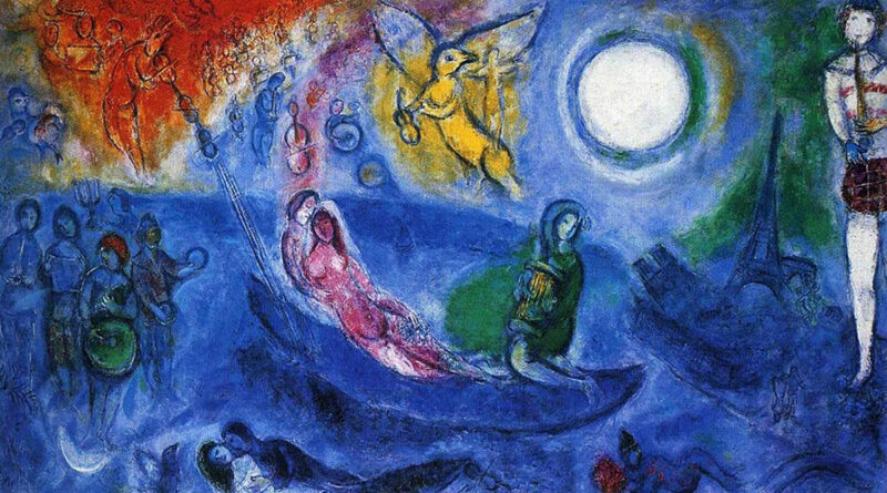 Marc Chagall em exposição no CCBB SP. Foto: Instituto Cultural Judaico/ Reprodução