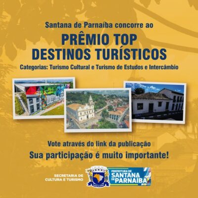 Santana de Parnaíba prêmio turismo 2023 Alphaville