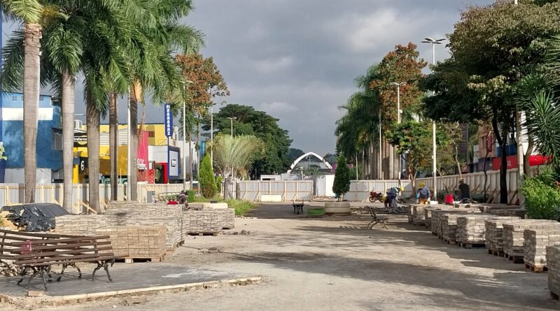 Boulevard Central Barueri reformas obras Alphaville
