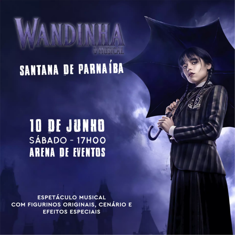 Wandinha, O MusicalSantana de Parnaíba Peça, espetáculo