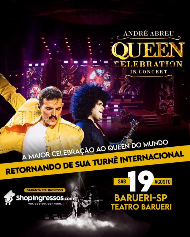 Queen Celebration in Concert Barueri Alphaville Teatro das Artes