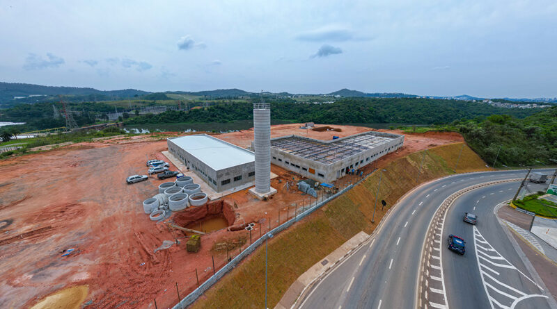 Novo quartel da GCM parnaibana: construção está quase 80% concluída