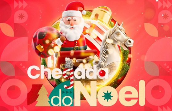 Papai Noel chega ao Parque Shopping Barueri neste sábado, dia 4