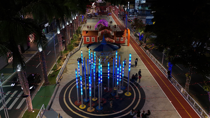 Natal Encantado 2023 marca a abertura do Boulevard Central de Barueri