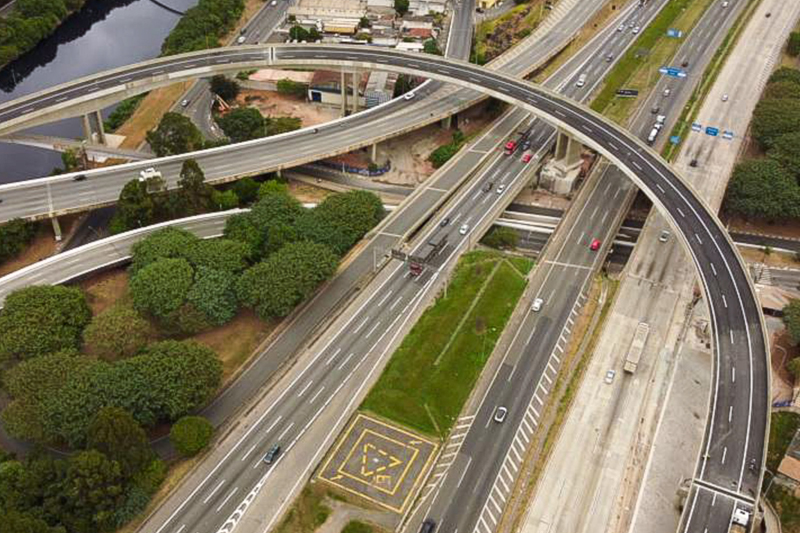 Viaduto que liga a Rodovia Castello Branco a Osasco é inaugurado