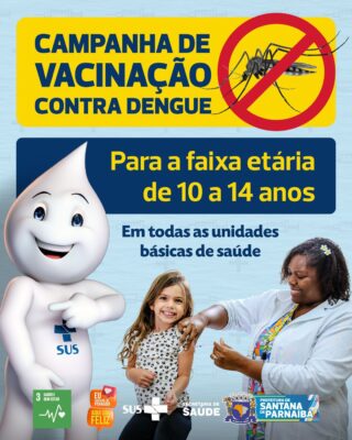 Começa vacinação contra a dengue nas UBSs da região de Alphaville