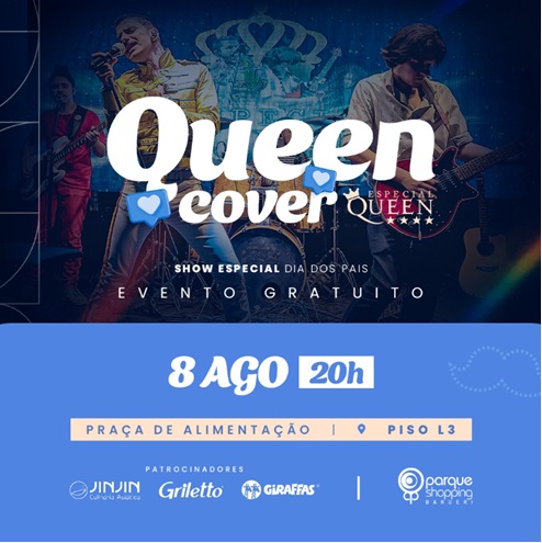 Special Queen é atração de Dia dos Pais no Parque Shopping Barueri neste dia 8