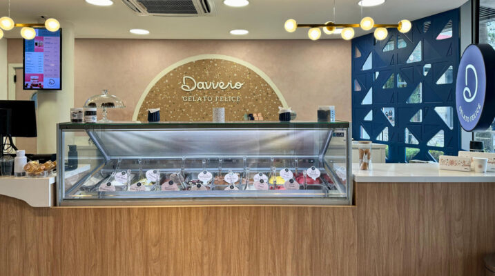 Superloja da Davvero em Alphaville traz 16 sabores de gelatos artesanais