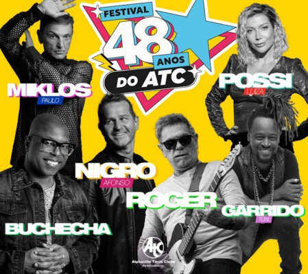 Festa dos 48 anos do ATC acontece dia 27 com diversos shows