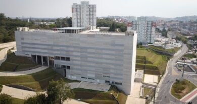 O Hospital Regional Rota dos Bandeirantes, em Barueri, será inaugurado em 2024. Foto: Divulgação / Governo de SP.