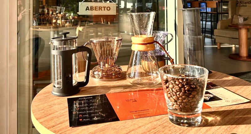 Sterna Café Alphaville destaca-se por seus cafés especiais