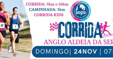 Anglo Aldeia da Serra promove corrida solidária no dia 24