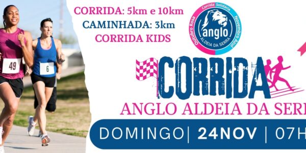 Anglo Aldeia da Serra promove corrida solidária no dia 24