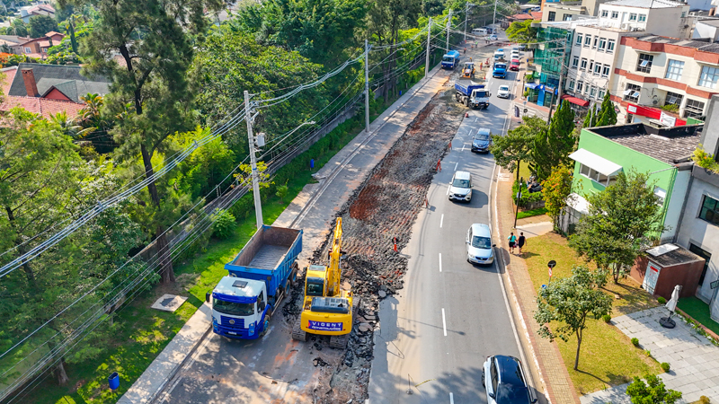 Santana de Parnaíba investe em mobilidade em Alphaville