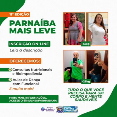 11º Parnaíba Mais Leve está com inscrições abertas