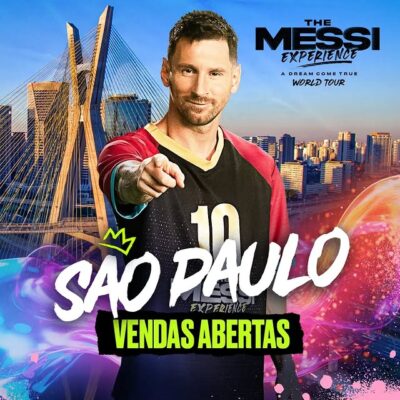 Exposição “The Messi Experience” chega a SP em abril de 2025