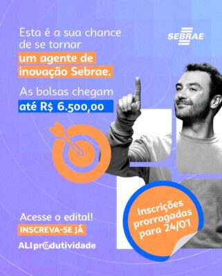 Sebrae-SP abre vagas para Agente Local de Inovação