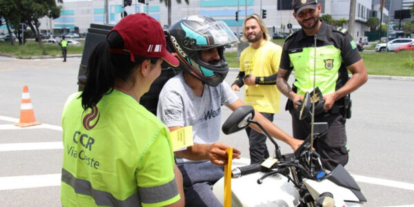 CCR ViaOeste faz check-up gratuito para motos em Barueri