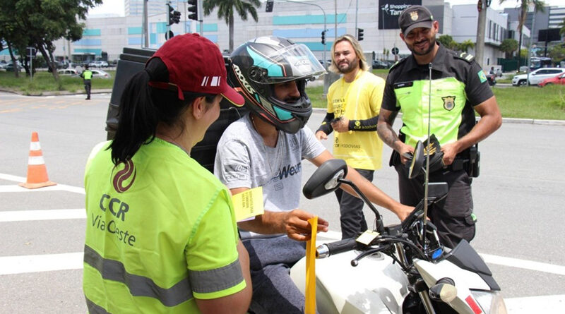 CCR ViaOeste faz check-up gratuito para motos em Barueri