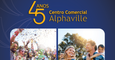 Centro Comercial Alphaville celebra 45 anos com evento especial