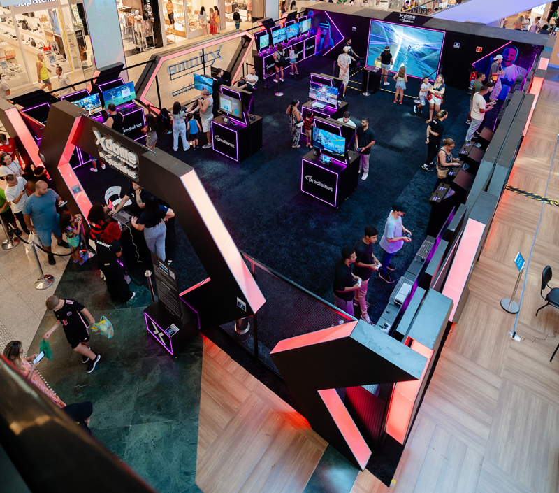 Xdome: Game Experience chega ao Shopping Tamboré com realidade virtual, fliperamas clássicos e jogos modernos