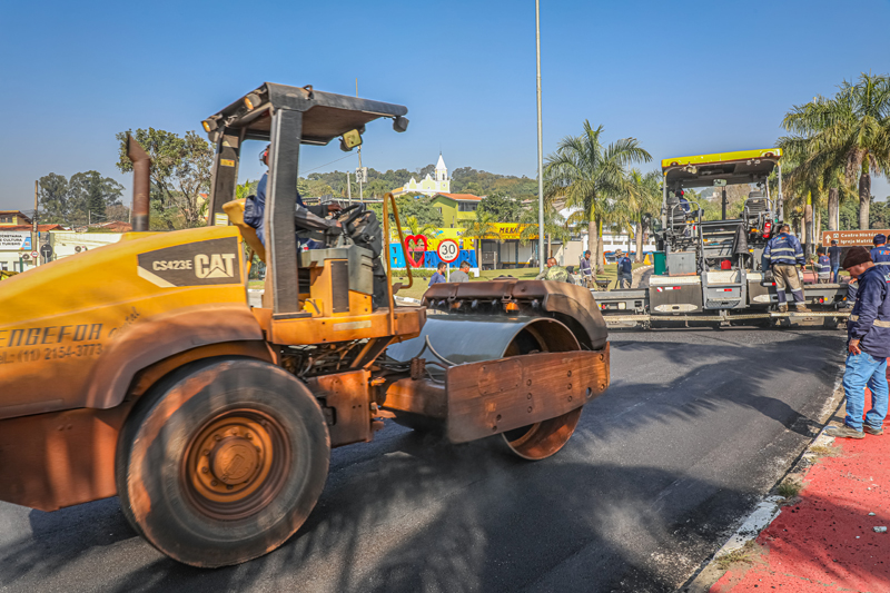 Projeto de mobilidade prevê 100 km de pavimentação por ano em Santana de Parnaíba