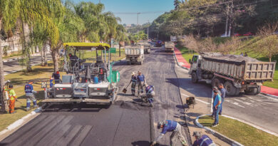 Projeto de mobilidade prevê 100 km de pavimentação por ano em Santana de Parnaíba