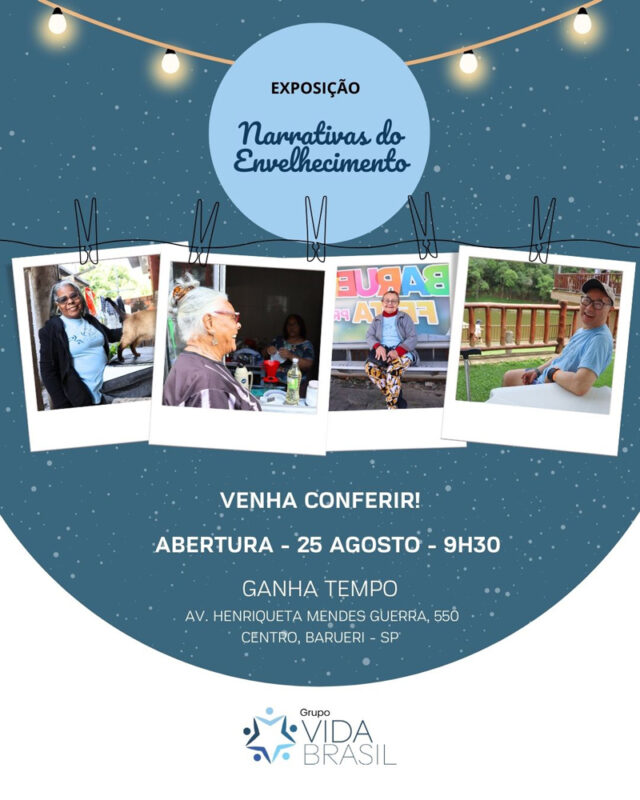 Barueri recebe exposição “Narrativas do Envelhecimento”