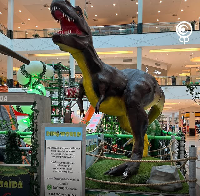 Dino World chega ao Parque Shopping Barueri