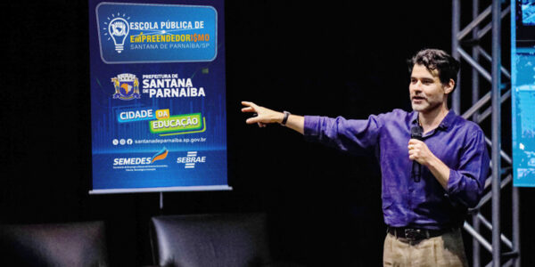 1ª Escola Pública de Empreendedorismo do Brasil é inaugurada em Santana de Parnaíba