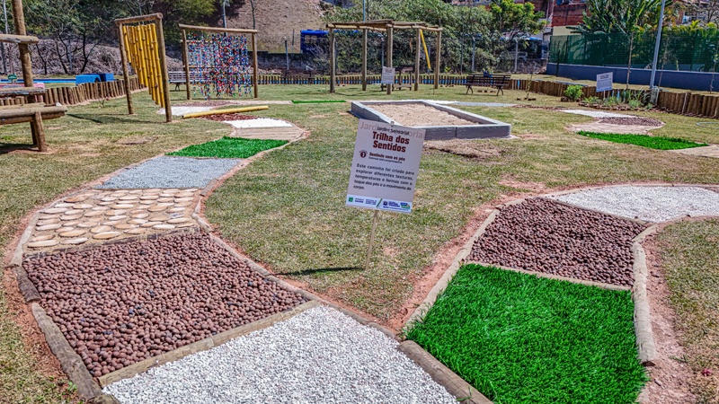 Jardim Sensorial para crianças neurodivergentes é inaugurado em Santana de Parnaíba