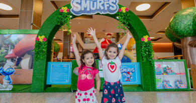 Parque dos Smurfs chega a Alphaville com circuito de atividades para as crianças