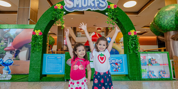 Parque dos Smurfs chega a Alphaville com circuito de atividades para as crianças