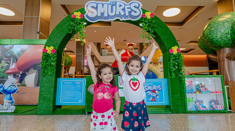 Parque dos Smurfs chega a Alphaville com circuito de atividades para as crianças