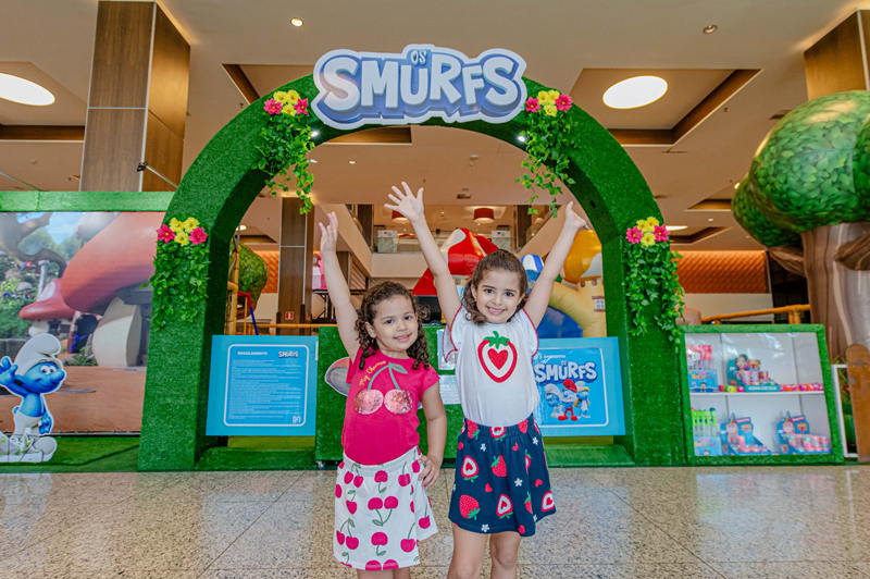 Parque dos Smurfs chega a Alphaville com circuito de atividades para as crianças