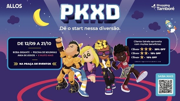 PKXD chega ao Shopping Tamboré a partir de 12/9