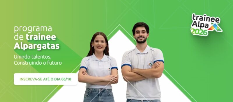 Alpargatas abre vagas de trainee com salário de R$ 7.350