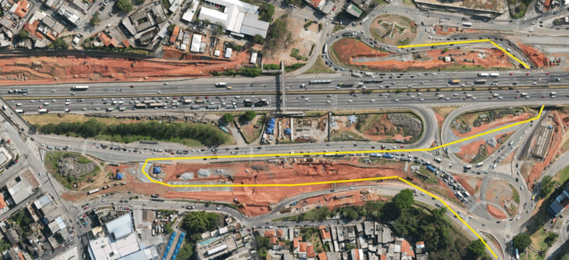 Trevo de Barueri terá mudanças no tráfego a partir de segunda-feira, 29