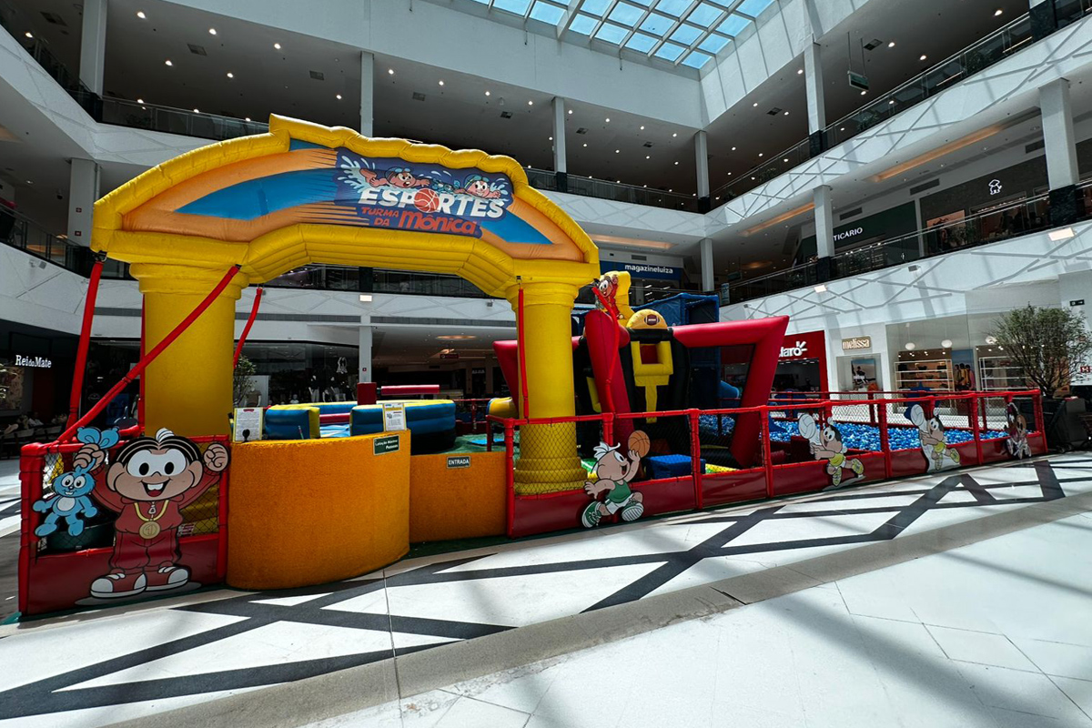 Esportes Turma da Mônica chega ao Parque Shopping Barueri