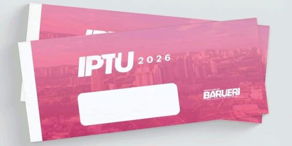 IPTU 2026 de Barueri vence a partir de 31 de março