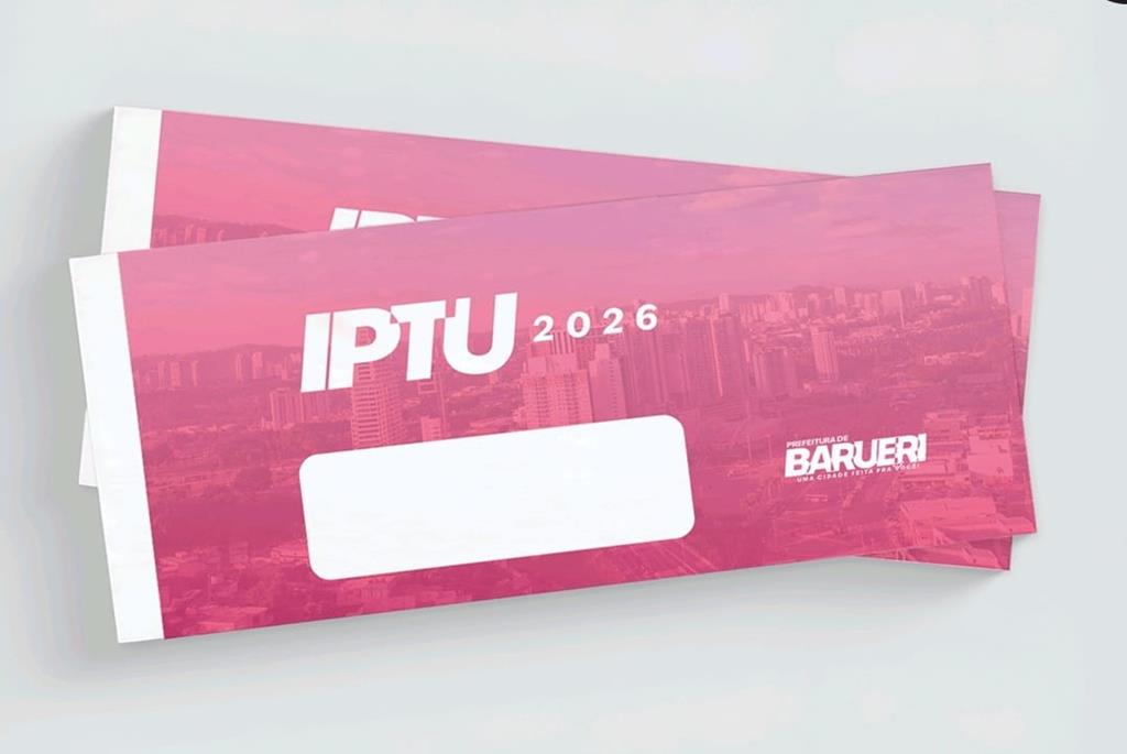 IPTU 2026 de Barueri vence a partir de 31 de março